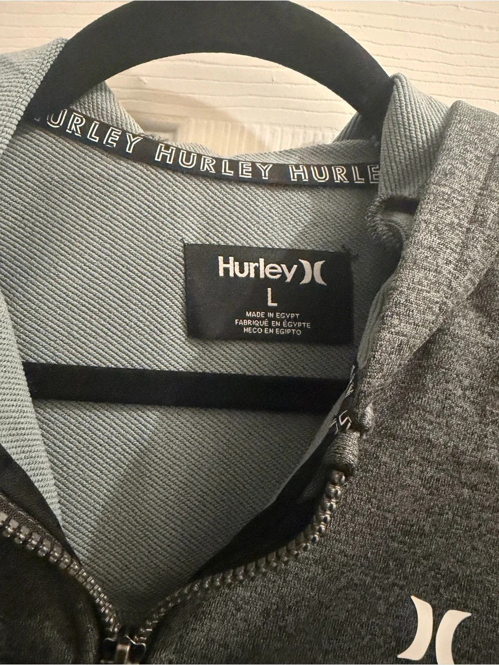 Hurley hooded zip